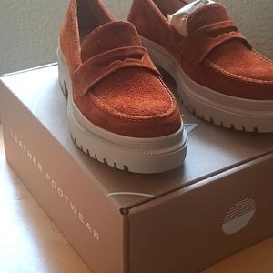 BNIB Chunky Leather Loafers